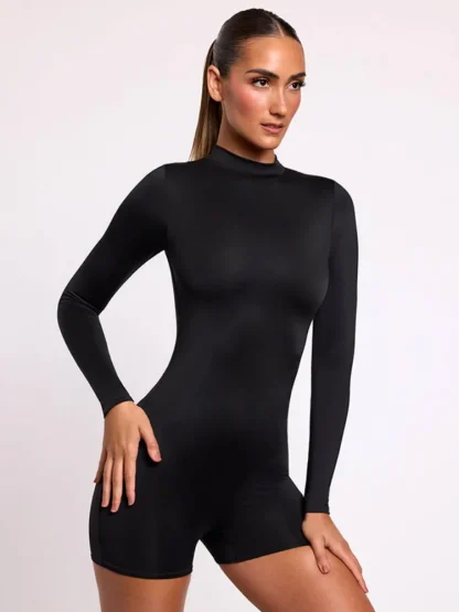 Long Sleeve Bodysuit Romper - Image 5