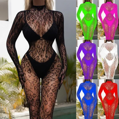 Seductive Sheer Full Bodysuits - Image 6