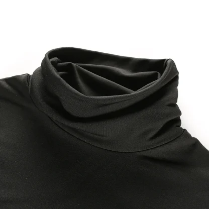 Black Long Sleeve Bodysuits - Image 4