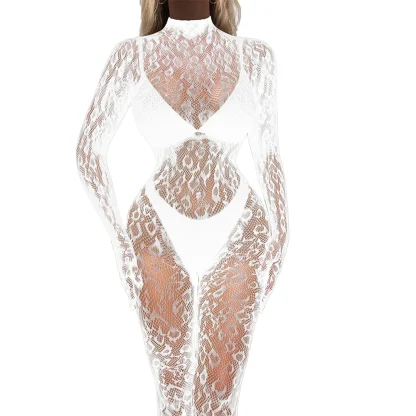 Seductive Sheer Full Bodysuits - Image 2