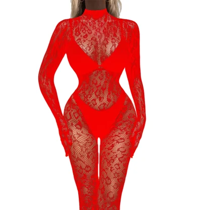 Seductive Sheer Full Bodysuits - Image 4