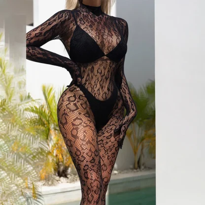 Seductive Sheer Full Bodysuits - Image 5