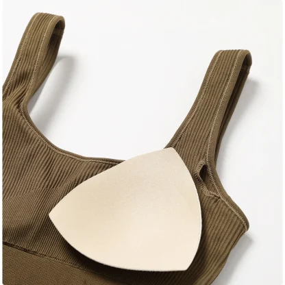 Sleeveless Square Neck Full Bodysuit - Image 6