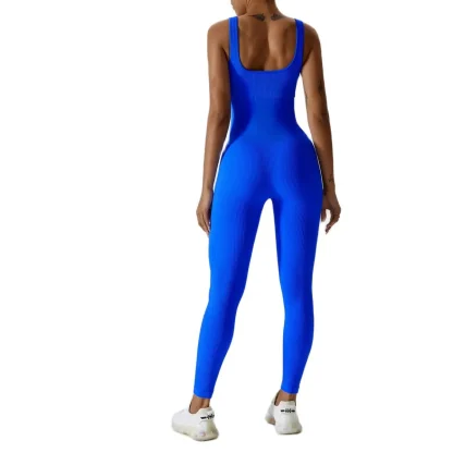 Sleeveless Square Neck Full Bodysuit - Image 2