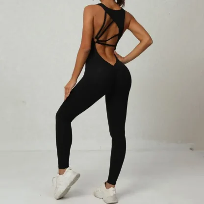 Back Straps Long Bodysuit - Image 5