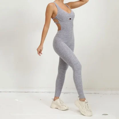 Adjustable Strap Long Bodysuit - Image 4