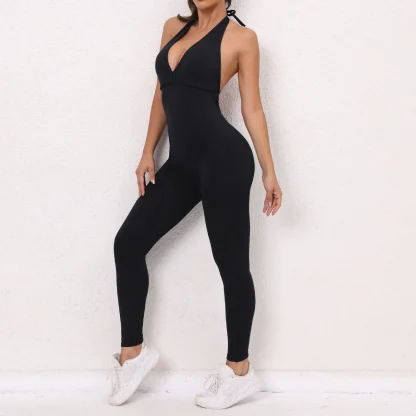 Flirty Halter Strappy Bodysuit