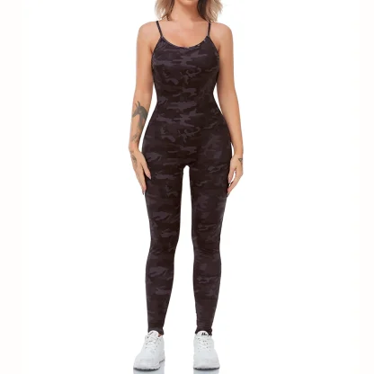 Sporty Leopard Patchwork Bodysuit