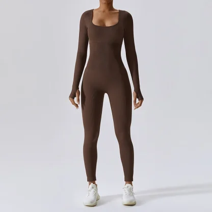 Long Sleeve Sport Bodysuit - Image 6
