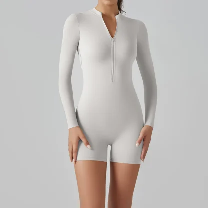 Long Sleeve Workout Bodysuits - Image 5