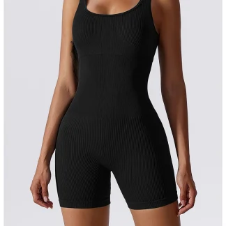 Ribbed Square Neck Bodysuits