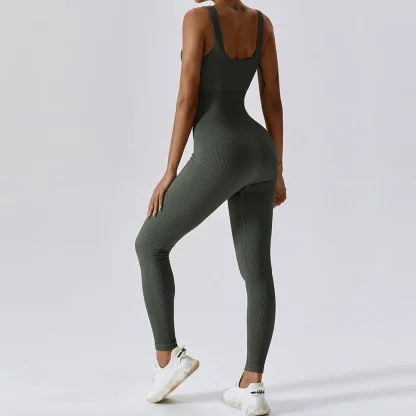Fitness Sports Stretch Bodysuit - Image 3