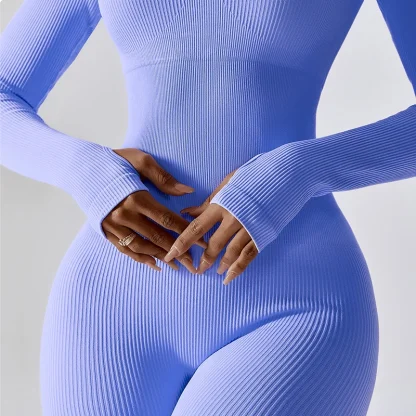 Long Sleeve Sport Bodysuit - Image 3