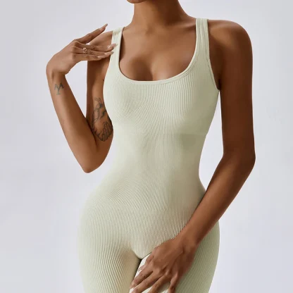 Active Fit Ribbed Bodysuit - Image 3