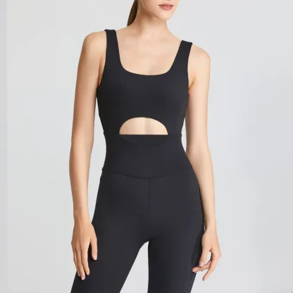 Sexy V-Back Workout Bodysuit - Image 3