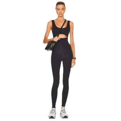 Sexy V-Back Workout Bodysuit - Image 5