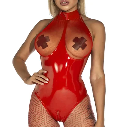 Flattering Mesh Bra Bodysuits - Image 2