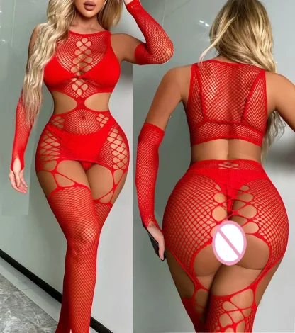 Hot Erotic Babydoll Bodysuit - Image 2