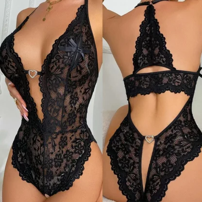 Open Back Crotchless Bodysuit - Image 6