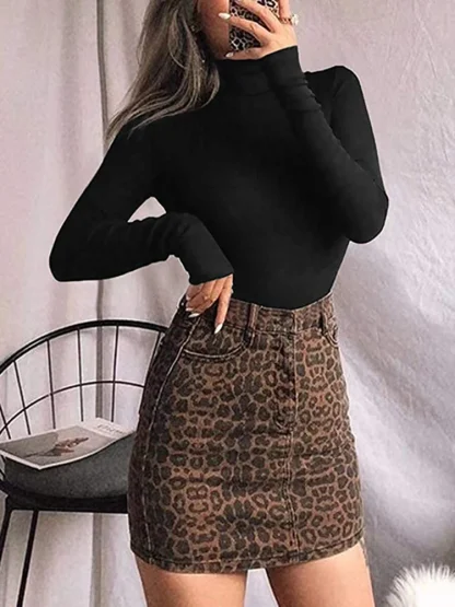 Mock Turtleneck Bodysuits - Image 6