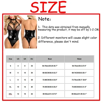 Erotic Zippered Sensual Bodysuit - Image 4